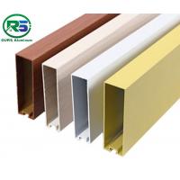 Quality Decorative Multicolor Aluminium Strip Ceiling Tile Fireproof 1.2mm for sale