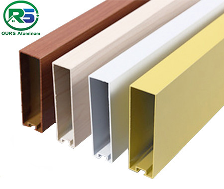 Quality Decorative Multicolor Aluminium Strip Ceiling Tile Fireproof 1.2mm for sale
