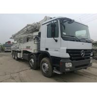 Quality Actros 6x4 Concrete Pumper Truck 50 Meters Wear Resistant Durable for sale