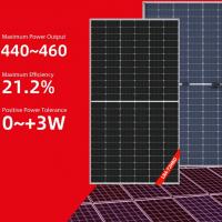 China 425W 430W Solar Panel Longi 435W 455w Solar Panel Mono Crystal Biacial Solar Panel factory