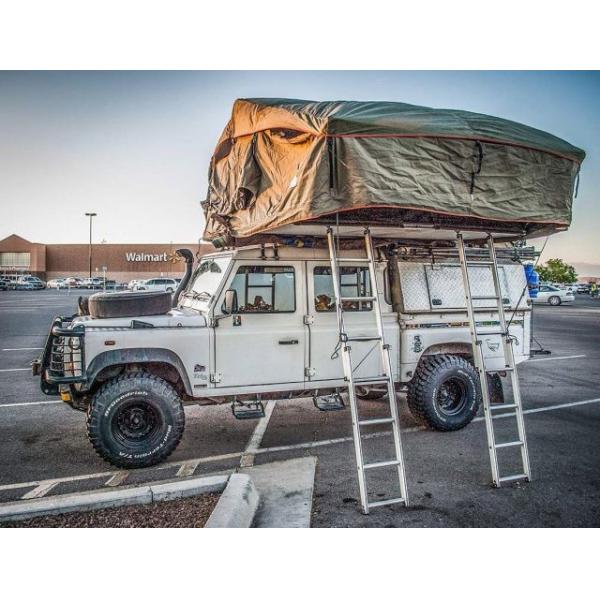 Quality Green And Beige Off Road Roof Top Tent 310*190*130CM Unfolding Size for sale