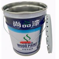 Quality 18 Liter Glue Paint Tin Metal Bucket With Lid UN Approved for sale