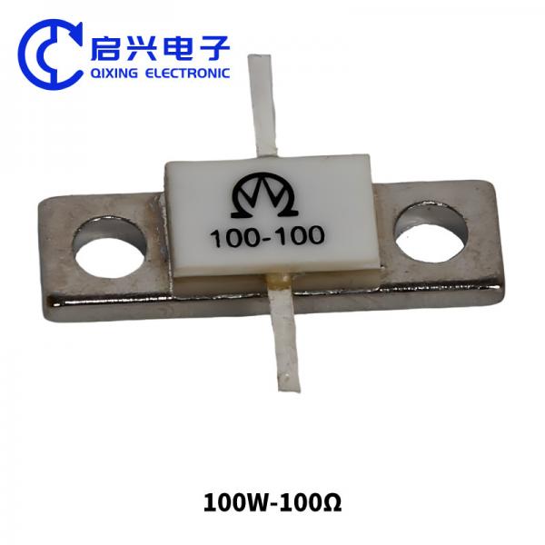 Quality RF High Power Resistor Flange Copper Plating 800w 100ohm for sale