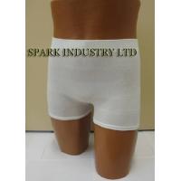 Quality OEM Reusable 95% Polyester Seamless Side Seams Washable Incontinence Briefs for sale
