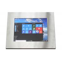 Quality High Precision Stainless Steel Panel PC / Waterproof Touch Panel 64G SSD Hard for sale