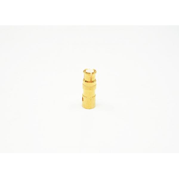 Quality Straight Female SMP Rf Coaxial Connector / High Precision Rf Cable Connector for sale