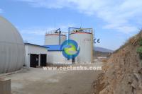 China 30 Years Service Life 1000m3 Industrial Water Tanks Comply With AWWA and OSHA factory