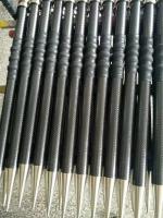 China Carbon fiber shaft tubes with thread metal heads for pile driving Fire Hydrant support pole factory
