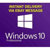 Quality Multilingual Windows 10 Activation Code Pro English Product Key for sale