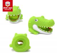 China Soft Cute Crocodile Kids Faucet Extender Protector Cover For Bathtub Kitchen Tub Sink factory