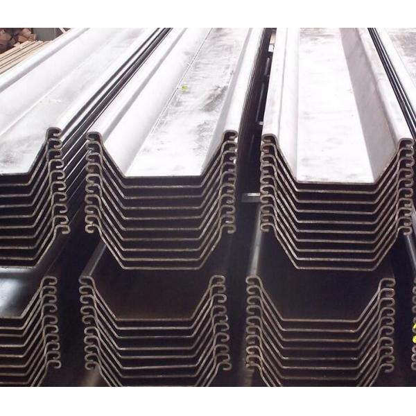 Quality Hot Rolled Sheet Piles U Type Larssen Non-Alloy Welding for sale