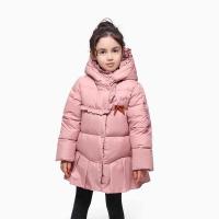 China Wholesale High Quality Baby Down Outwear Winter Warm Kids Jacket Quilted Toddler Girl Heavyweight Coat for sale