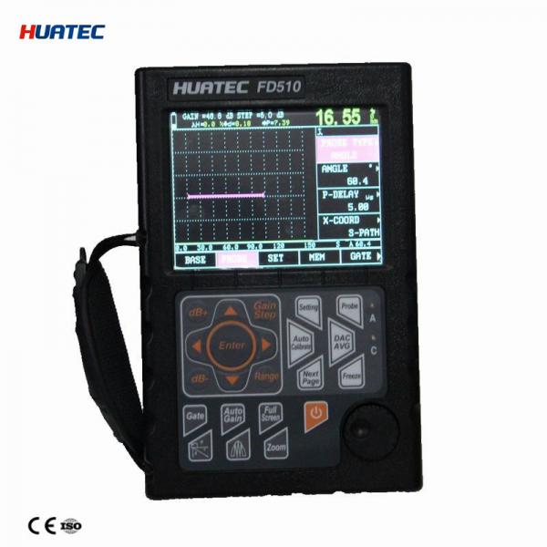 Quality NDT Ultrasonic Crack Detection Test with Big memory of 500 A graph HUATEC FD510 for sale