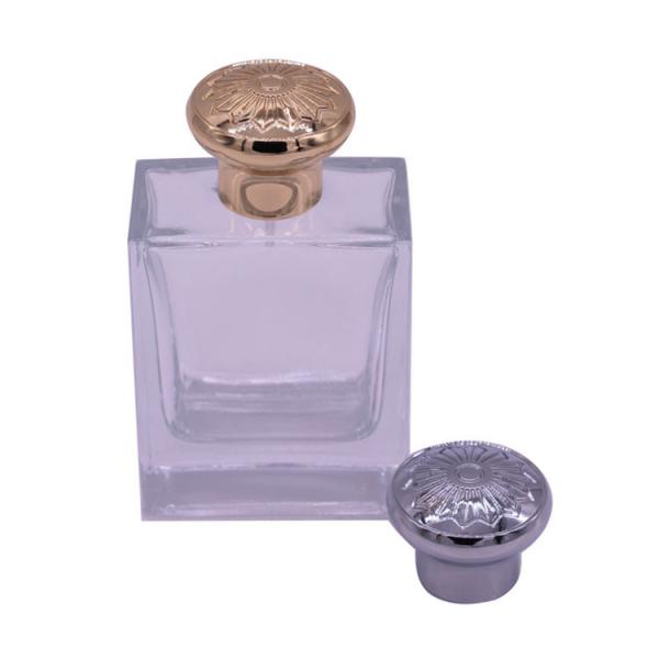 Quality Electroplate Magnetic Perfume Caps , Metal Zamac Perfume Lid Eco Friendly for sale