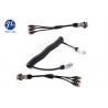 China Vehicle Rear View Camera Cable For 3 Channel Kits with 7 Pin Electrical Socket factory