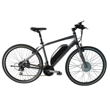 Quality E Bike Front Suspension Mountain Bike , Motor Assisted Bicycle Electric V Brakes for sale