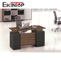 Quality Melamine Board Office CEO Table , Office Furniture Desk For Boss Manager for sale
