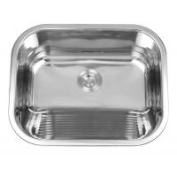 Quality 5545 Stainless Steel Undermount Sink 18/10 Chromium / Nickel Sink 1 Bowl for sale