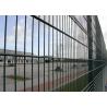 China Sunshine Proof Double Wire Mesh Fence 1.83 X 2.2 Meter With Round OD38MM Post factory