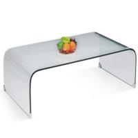 China hot sell bent glass coffee table xyct-004 for sale