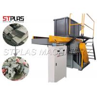 China High Capacity Plastic Scrap Machine / Automatic Single Shaft Shredder factory