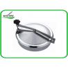 China Normal Pressure Stainless Steel Manhole Cover , Tank Round Manhole Cover factory
