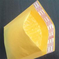 China Biodegradable Kraft Bubble Mailers , Bubble Wrap Padded Envelope for Transport factory