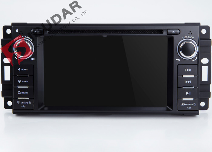 China GPS Navigation Radio Jeep Car Stereo Multimedia Player System With Rear Viewing Function factory