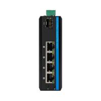 China 5 Port Unmanaged 1 SFP 4 RJ45 Ethernet Switch Industrial Gigabit Network Switch factory