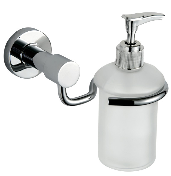 China Bathroom accessories stainless steel soap dispenser with new design factory