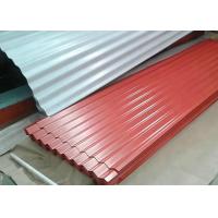 china PE / PVDF / SMP Galvanized Steel Sheet , 1000mm Width Pre Painted Steel Sheet