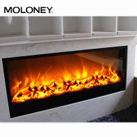 China 800*520mm Linear Insert Firebox Digital LED Flame Indoor Electric Fireplace Remote Control factory