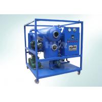 Quality High Vacuum Transformer Oil Purifier Machine With Automatic Control Panel for sale