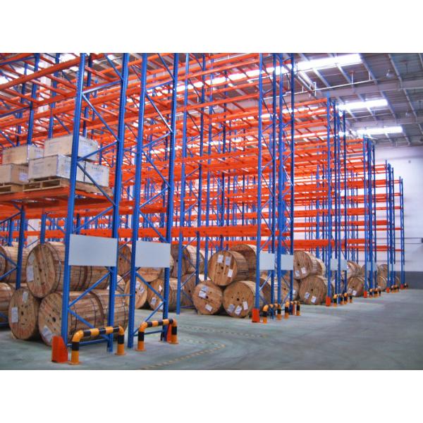 Quality Powder Coating Heavy Duty Pallet Racking , Selective Pallet Rack For Storage Center for sale