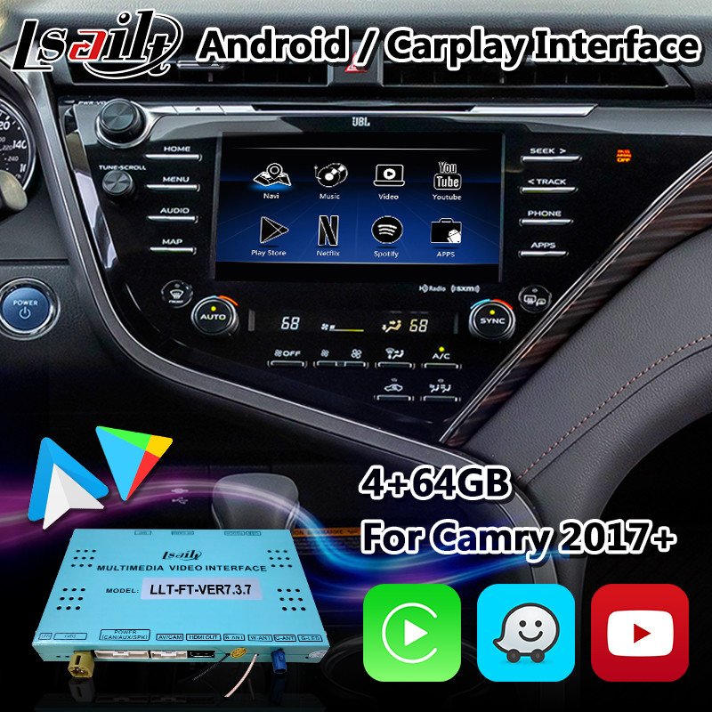 China Andorid Carplay Car Navigation Box Multimedia Video Interface For Toyota Camry Fujitsu factory