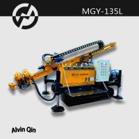 China Hydraulic MGY-135L crawler mounted drilling rig for anchoring ,grouting, dams factory