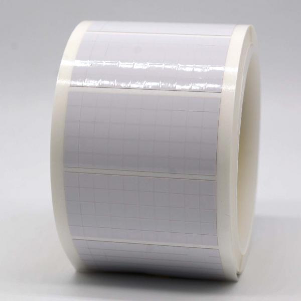 Quality 5.5mmx5.5mm Permanent Adhesive Label 1mil White Gloss High Temperature Resistant for sale