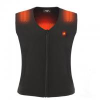 China V Neck Rechargeable Heated Vest  7.4V 4400mAh Thermal Vests Ladies Spandex / Polyester factory