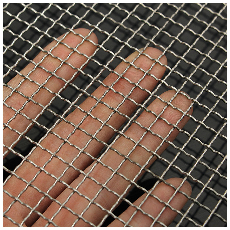 China Weather Resistant Lock Crimp Wire Mesh Pvc Coating factory
