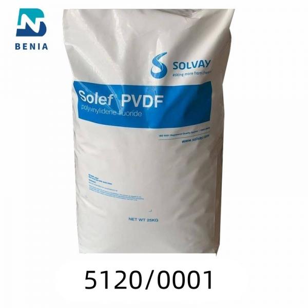 Quality Solvay PVDF Solef 5120/0001 Polyvinylidene Difluoride Virgin Pellet Powder Low Viscosity for sale