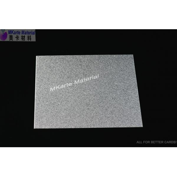 Quality HRC80±20 Hardness Pvc Card Material Matte Finish Laminated Steel Plate for sale
