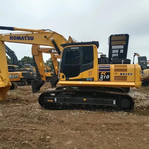 Quality PC210LC Used Komatsu Excavator Hydraulic 21 Ton Digger Secondhand for sale