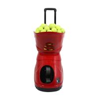 China 150 Ball Capacity Tennis Ball Machine , REACH Approved Tennis Robot Ball Machine for sale