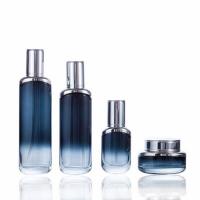 Quality Skin Care Glass Cosmetic Bottles 40ml 100ml 120ml Pump Bottles Cream Bottles for sale