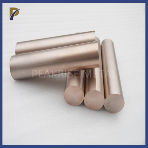 Quality 65% WCu Tungsten Copper Alloy Rod Bar Diameter 2-80mm for sale