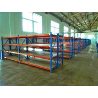 Quality Powder Coating Medium Duty Industrial Storage Racks With Steel Sheet Panel for sale
