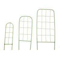 China Anti Rust 39cmx90cm Rectangle Steel Peony Plant Grid Support factory