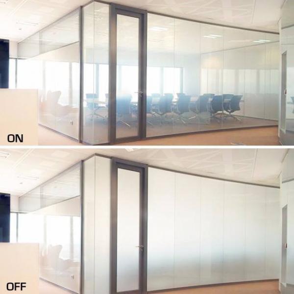 Quality Liquid Crystal Switchable Privacy Glass With Switchable Smart Film for sale