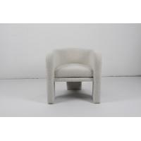 China Lambswool Lazy Sofa Cream White Boucle Chair Lamb Wool Lounge Accent Single factory