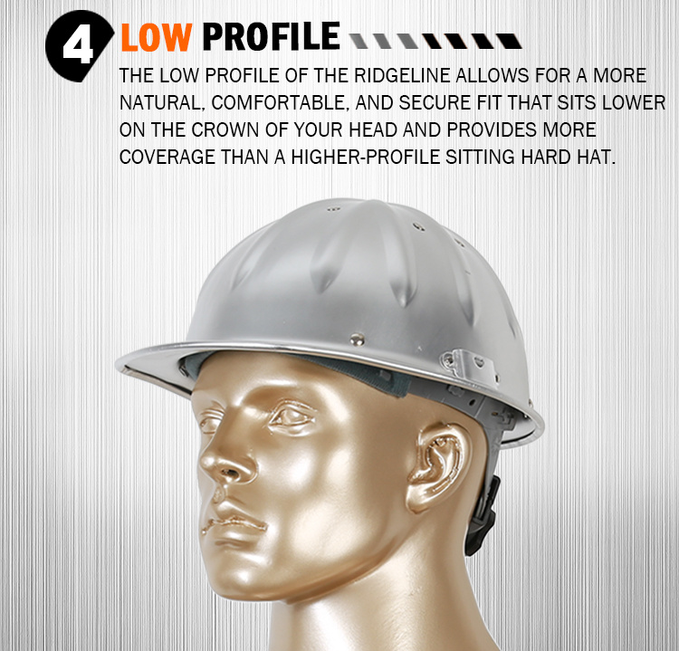 Kseibi V Model Aluminium Hard Hat Safety Helmet for Welding